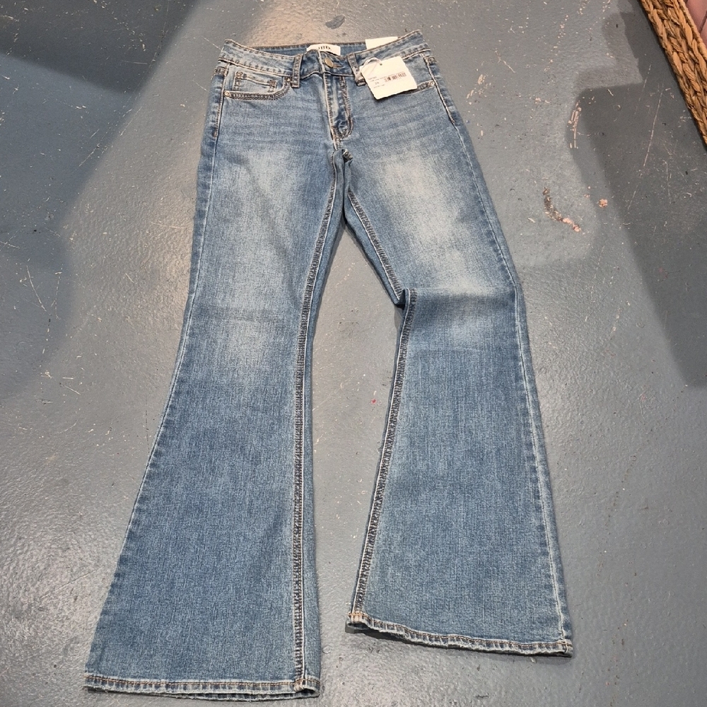 Women's Blue Flared Jeans